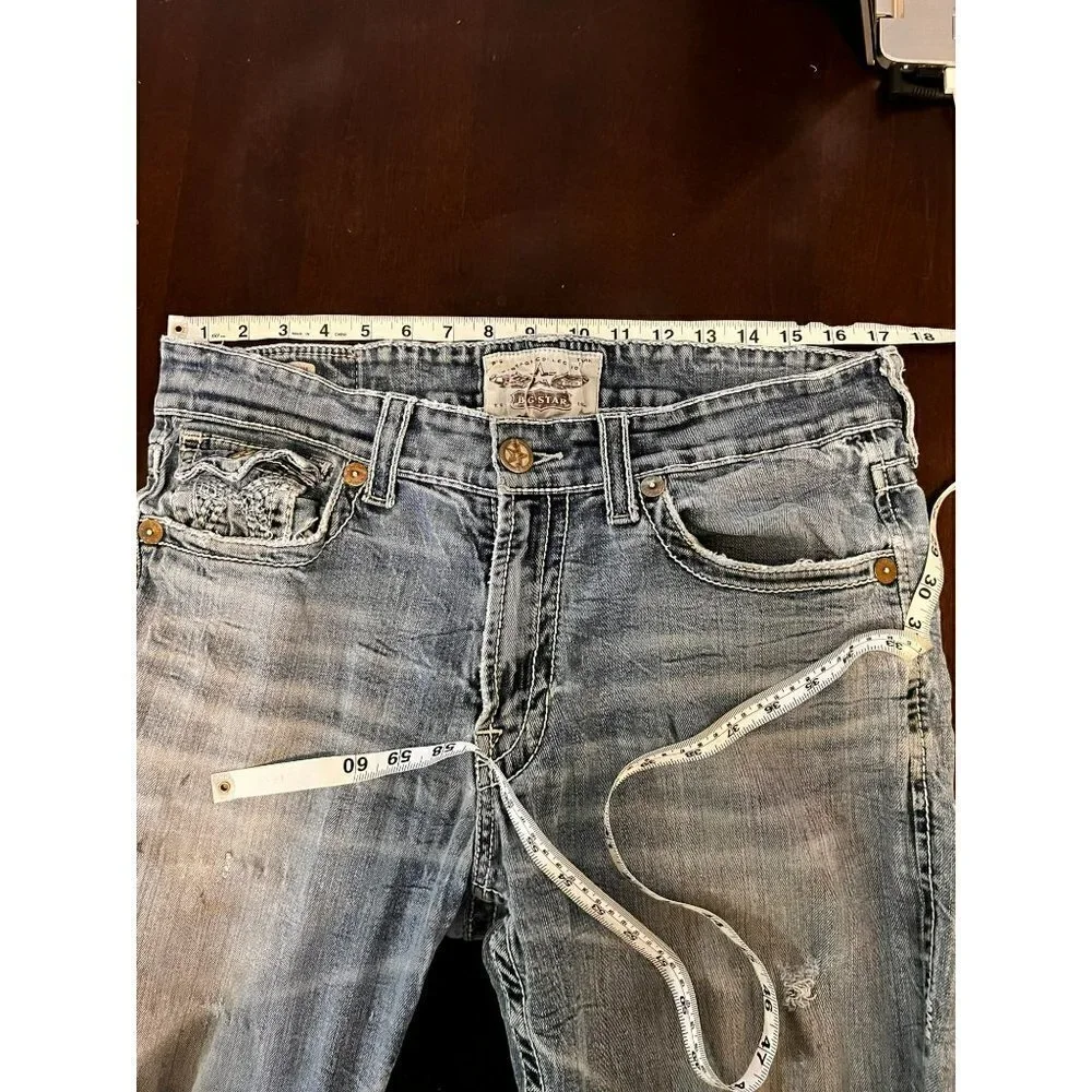 Men's Vintage Collection Big Star Pioneer Distressed Jeans Size 36R [GREAT]